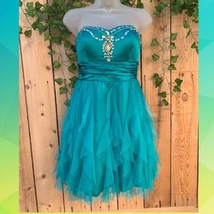 Sequin Hearts Party Dress